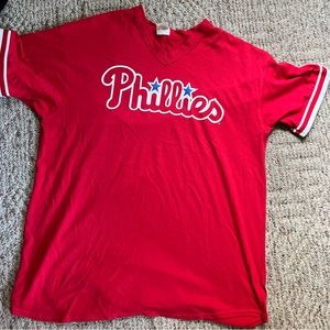 Phillies V-neck shirt